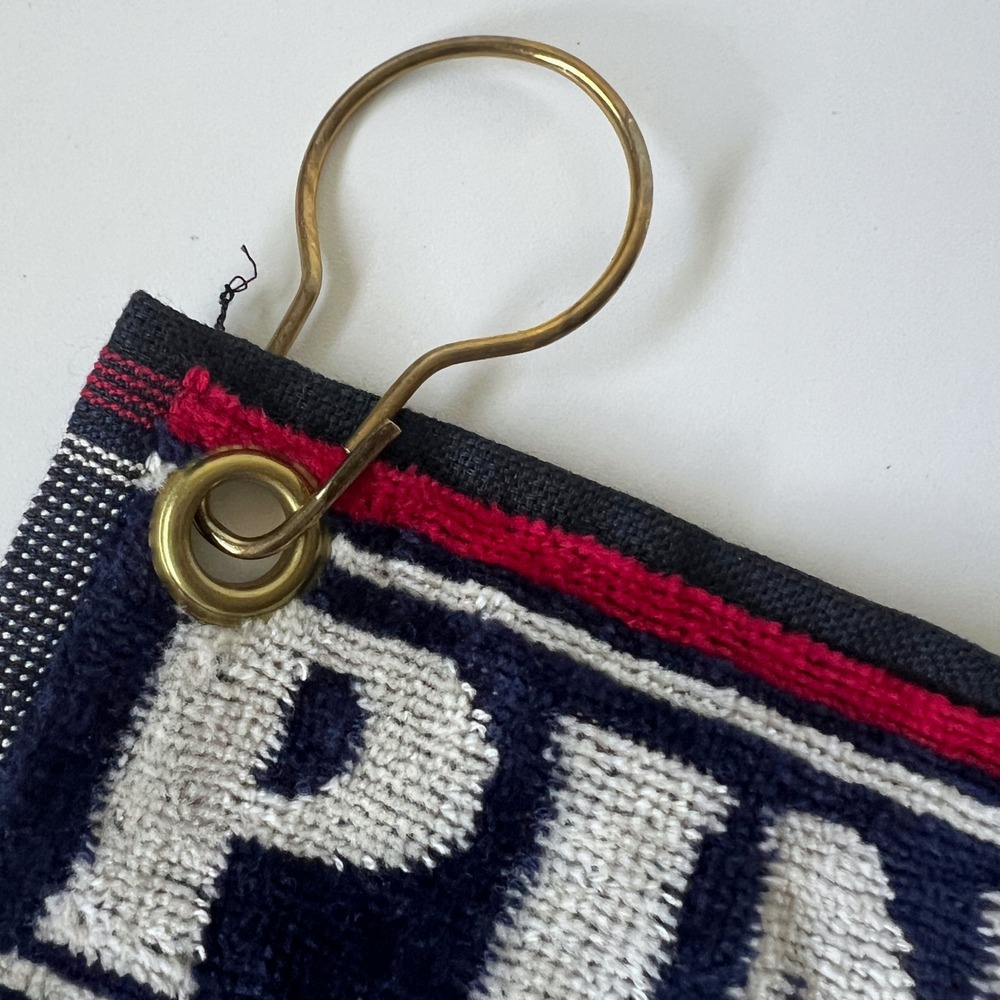 Vintage Pinehurst Golf Towel 1895 Golfer Graphic Hanging Towel Made in Belgium - Picture 3 of 9